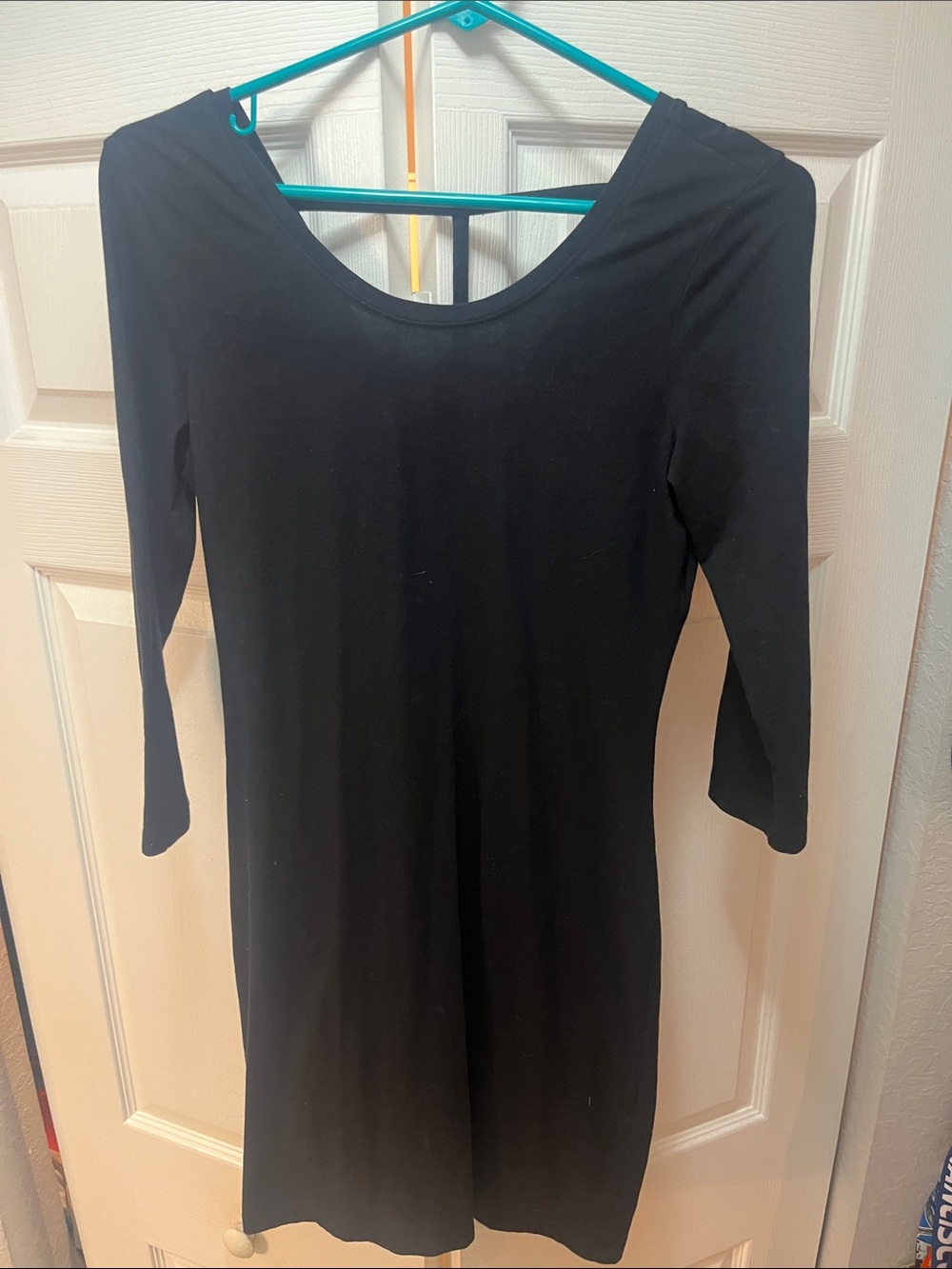 Lole Classic Black Scoop Neck Women's Dress